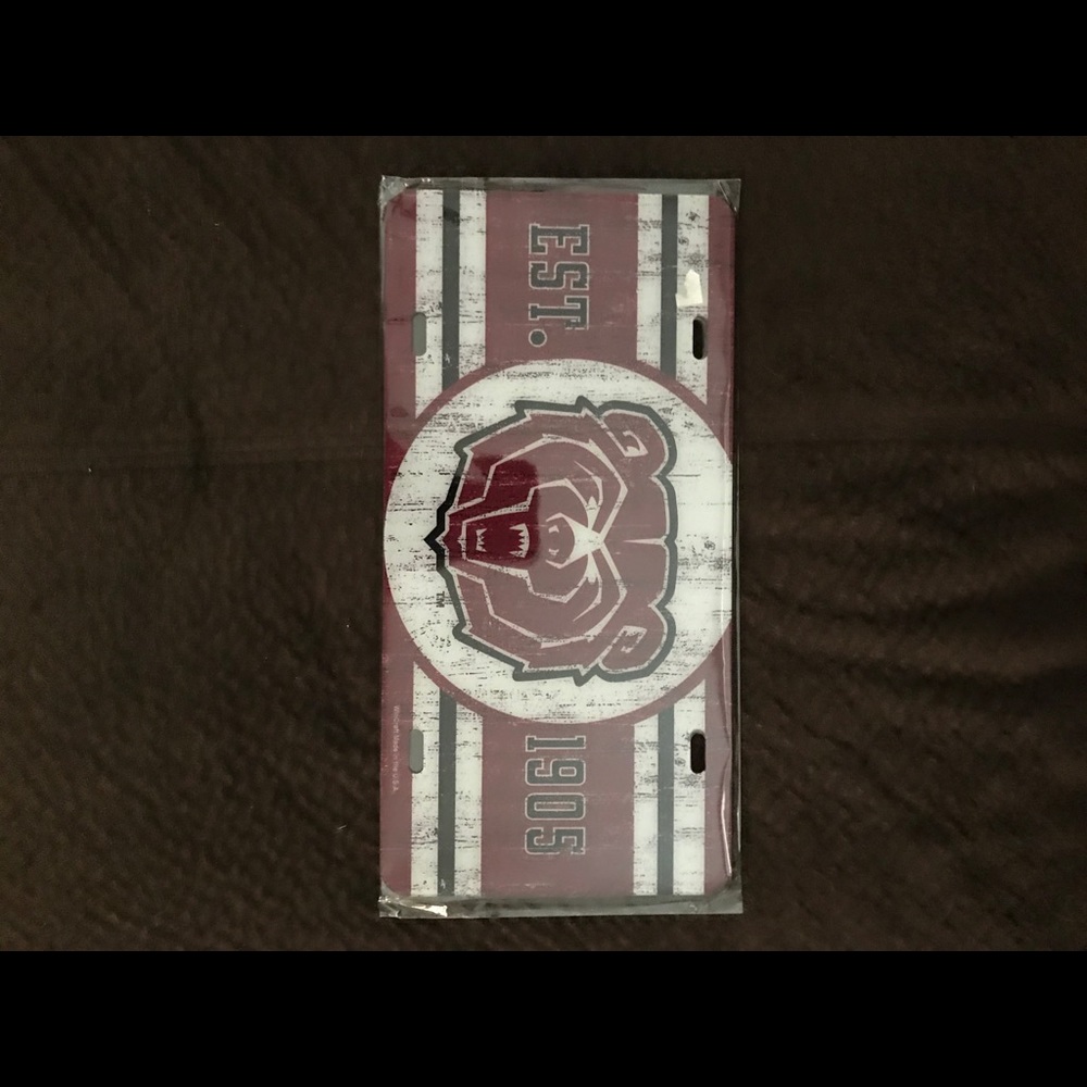 WinCraft Missouri State University License Plate